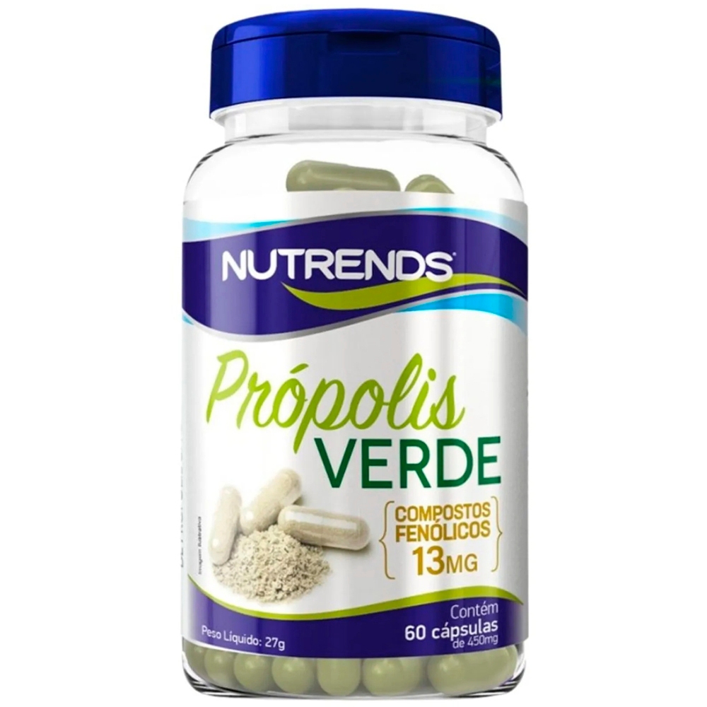 Própolis Verde 30% - 60 Cápsulas - Nutrends - Health