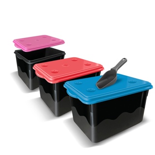 Porta Armazenador Ração Pote Container Até 10 Kg Resistente + Coletor em Oferta na Shopee