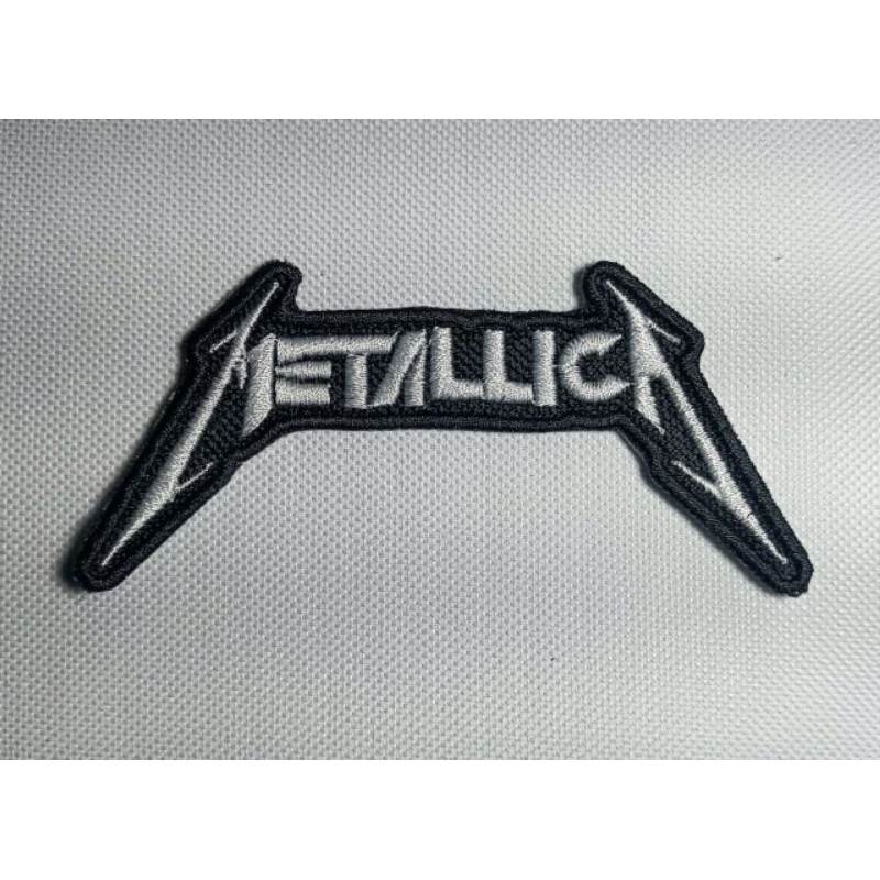 Bordado Patch Termocolante  Banda Metalica