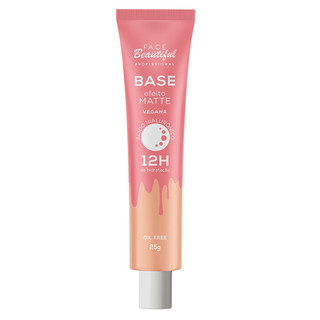 Base Efeito Matte 12h De Hidratação Cobertura Média Alta Face Beautiful