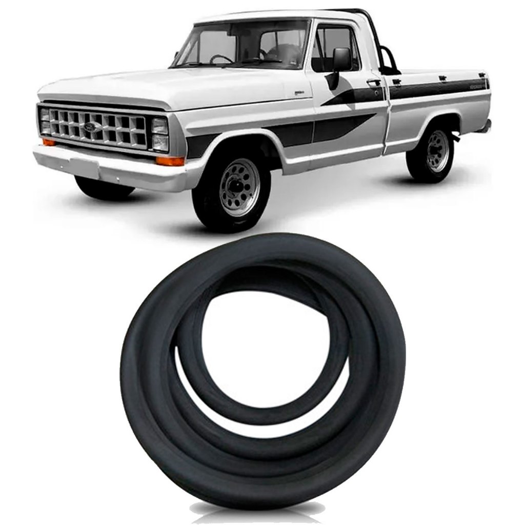 Borracha do Vidro Traseiro Vigia Ford F1000 93 94 95 96 97 98 Para Vidro Fixo