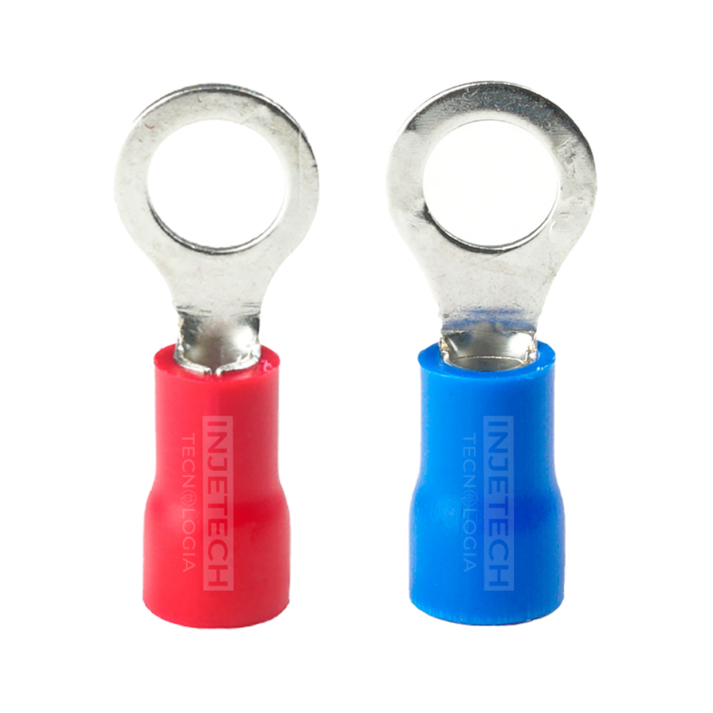 Kit Terminal Pre Isolado Olhal/Argola/Anel 1,5 E 2,5mm - 50pçs em Oferta na Shopee