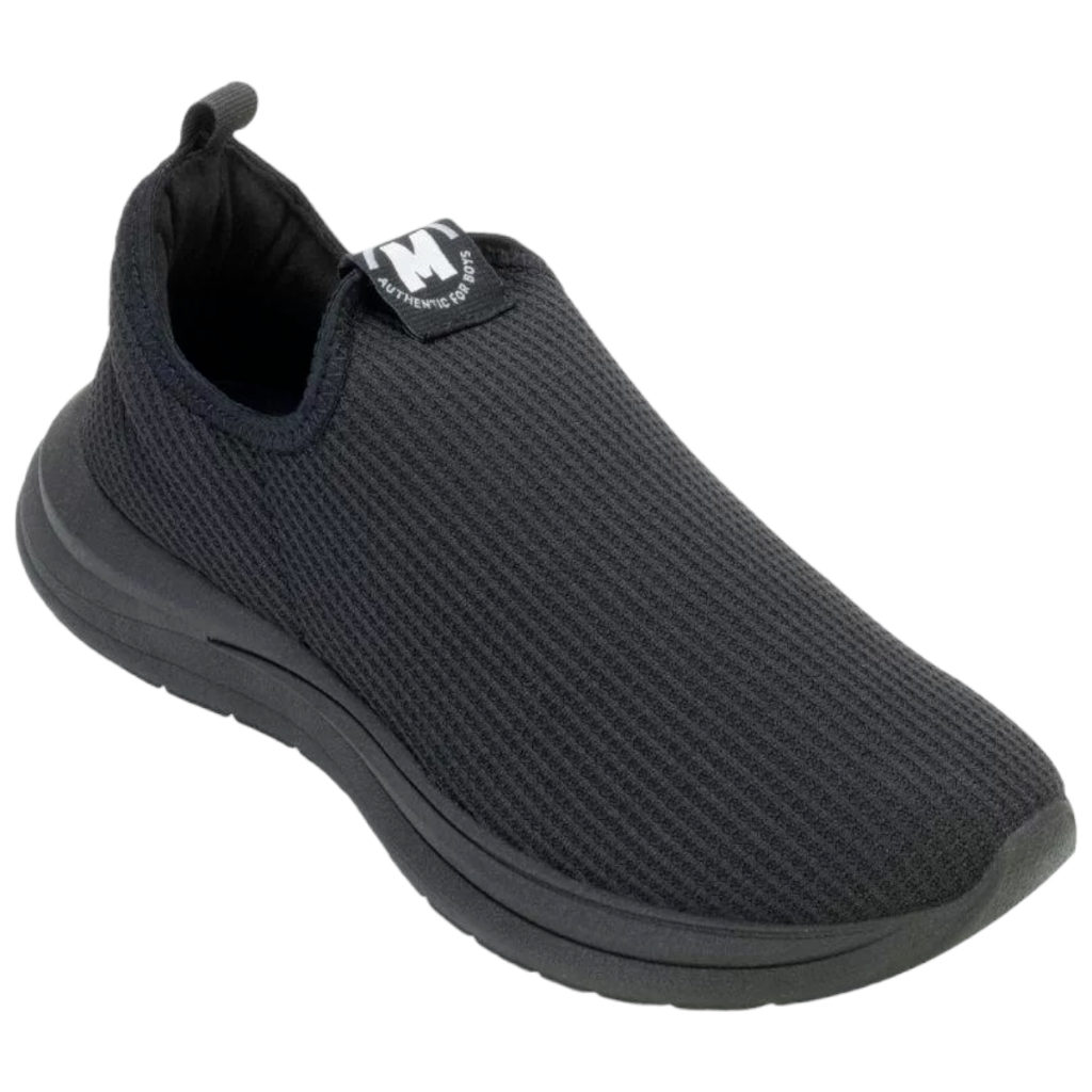 Tênis Infantil Menino Calce Facil Molekinho Slip On Esportivo Escola Volta Às Aulas Kids Garoto