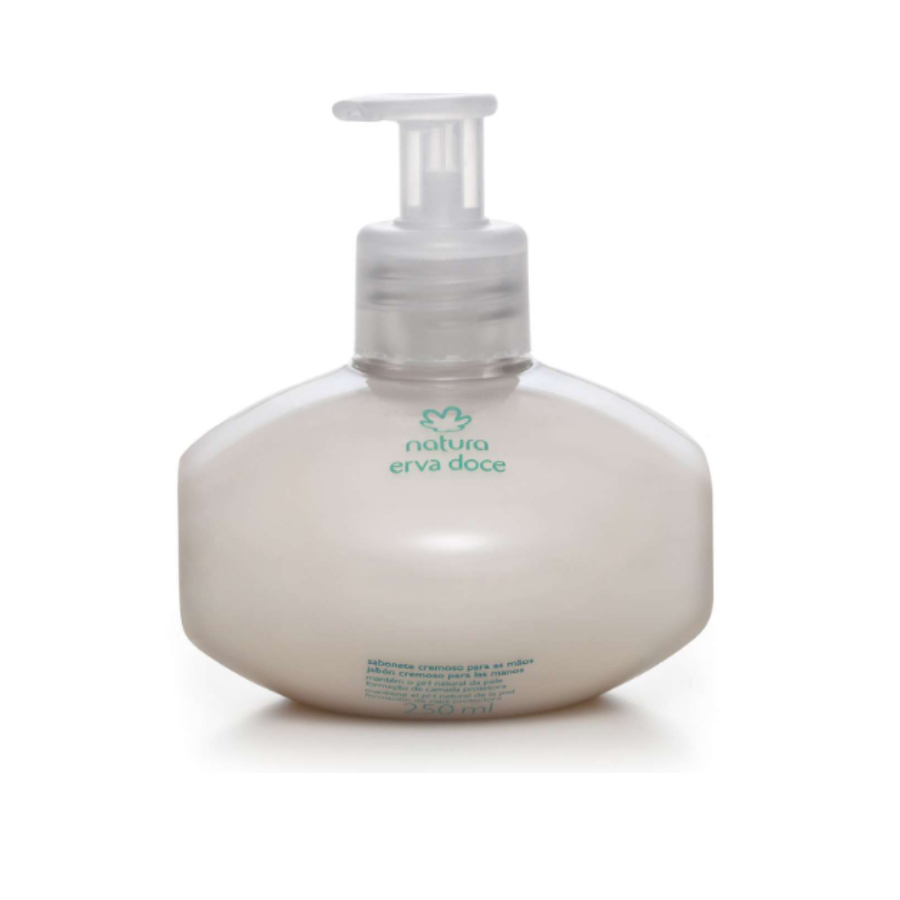 Natura Erva Doce Sabonete Cremoso Para as Mãos.