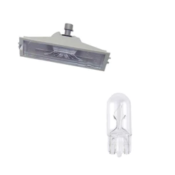 Lanterna de Placa Onix/Prisma 13> C/ Soquete e Lâmpada Pingão 2825 12V 5W