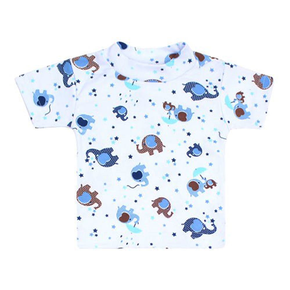 Camisetas Roupas Bebê Manga Curta Estampado Menino e Menina