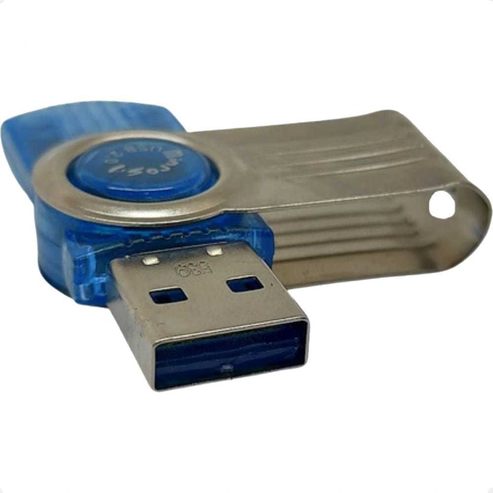 Leitor de Cartão de Memória Pen Drive USB 2.0 Micro sd pc Notebook