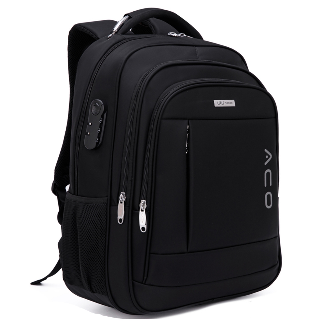 Mochila Unisses Notebook AntiFurto c/ Senha Entrada p/ USB e p/ Fone de Ouvido Impermeável Reforçada