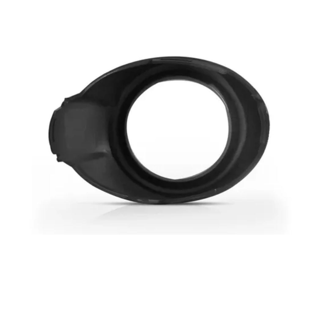 Aro Farol Milha Ford Focus 2014 2015 Com Furo Preta