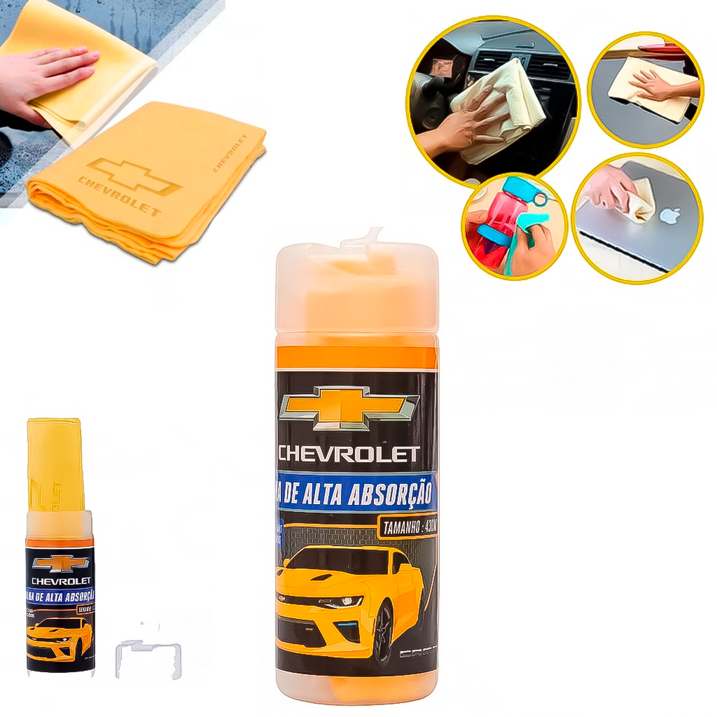 Toalha de Alta Absorção Ferramenta Acessórios 43x32cm Chevrolet - GM9500 em Oferta na Shopee