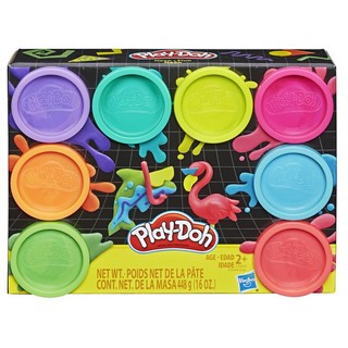 Massinha Play Doh 8 Potes Sortida - Hasbro E5044 em Oferta na Shopee