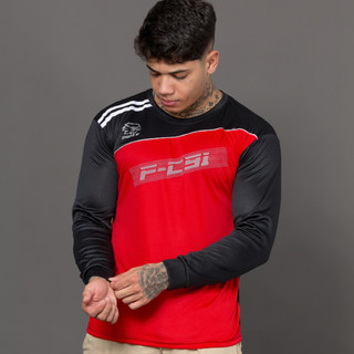 Kit 2 Camiseta Masculina Manga Longa  Esportes Academia