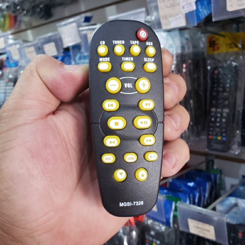 Controle Para Aparelho Micro System Som Philips MCM 250 LE-7899 CO1133 LHS-7326 FBG-7326 MGSI-7326