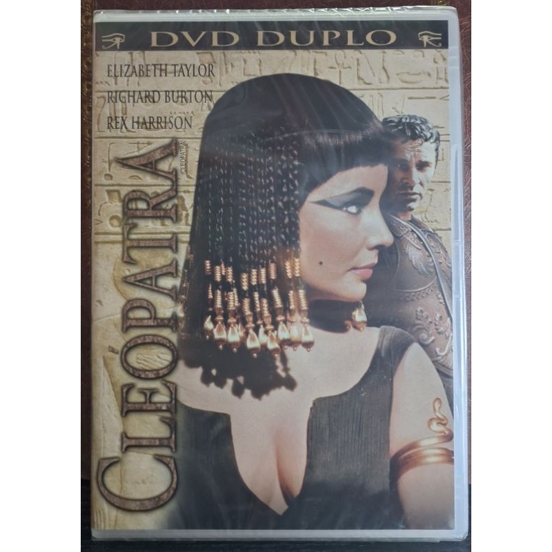 DVD  - Cleópatra,  DVD  Duplo, original novo lacrado.