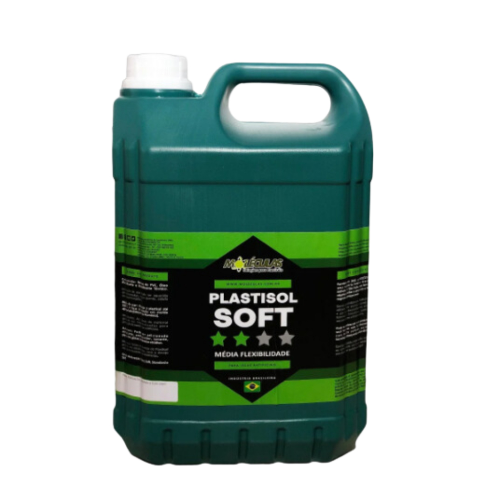 Plastisol Soft 5 kg para iscas artificiais