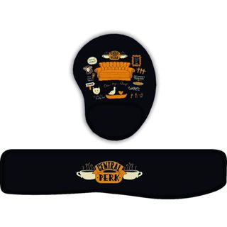 Kit Mouse Pad + APoio de Teclado Central Pekr em Oferta na Shopee