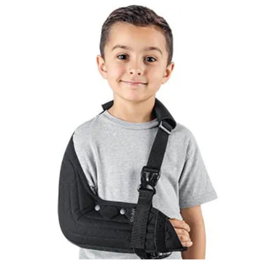 Tipoia Imobilizadora Velpeau Infantil Preta Bilateral em Oferta na Shopee