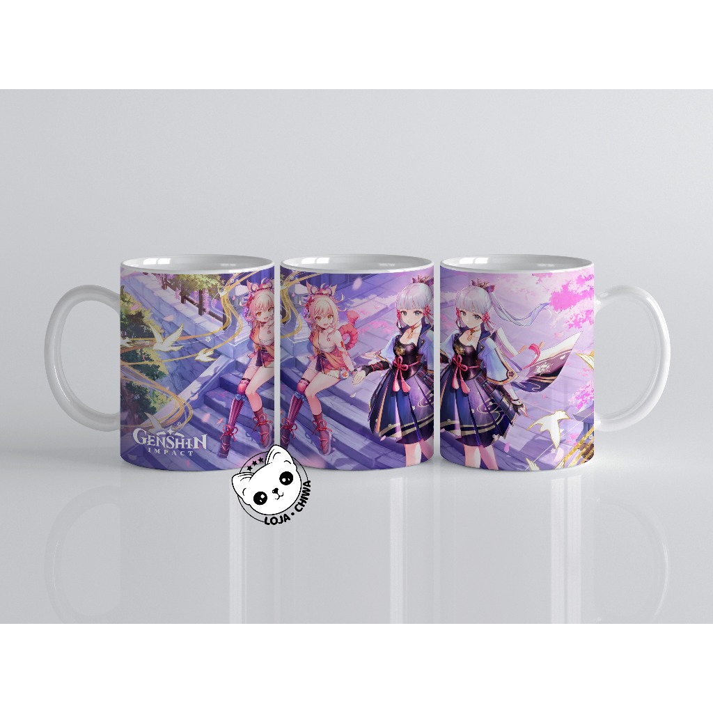 Caneca Personalizada Genshin Impact Jogo Gamer Pc Online RPG Zelda Cerâmica Importada