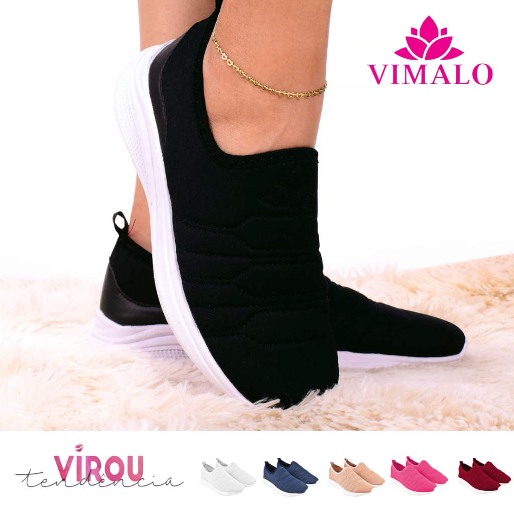 Kit 2 pares Vimalo: VL01 PRETO + ADICIONAL