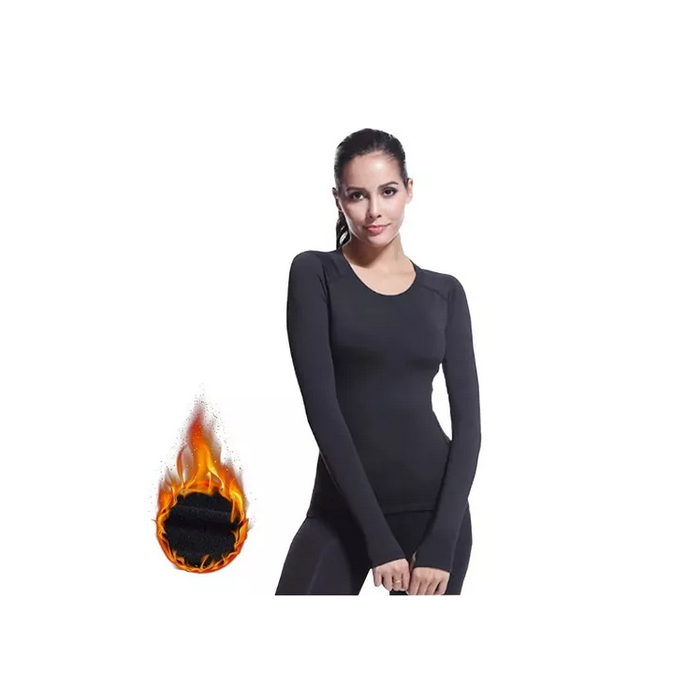 Blusa Frio Feminina Segunda Pele Pelúcida Térmica  bem Quente