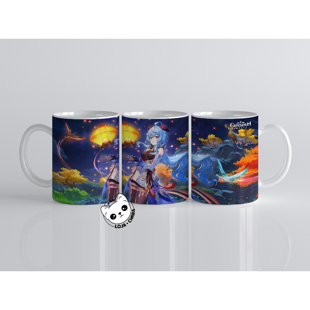 Caneca Personalizada Genshin Impact Jogo Gamer Pc Online RPG Zelda 4 Cerâmica Importada