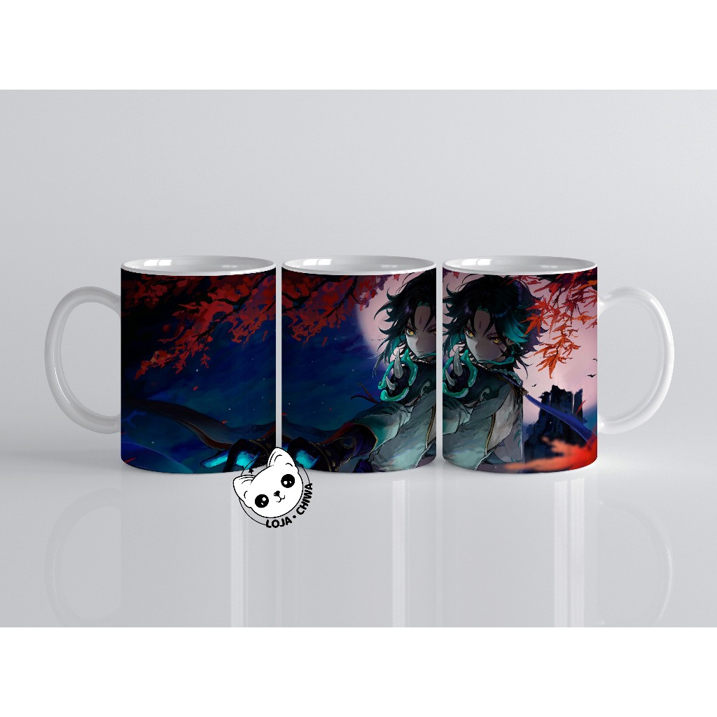 Caneca Personalizada Genshin Impact Jogo Gamer Pc Online RPG Zelda 10 Cerâmica Importada
