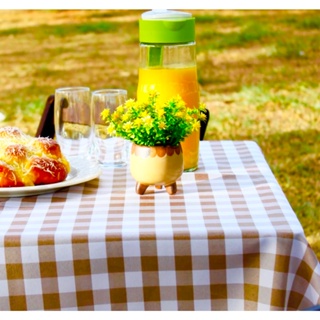 Toalha de Mesa Xadrez para 4 e 6 Lugares - Piquenique e Decoração em Oferta na Shopee