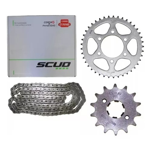 Kit Relação Transmissão Yamaha Crosser 150 Com Retentor Scud Original