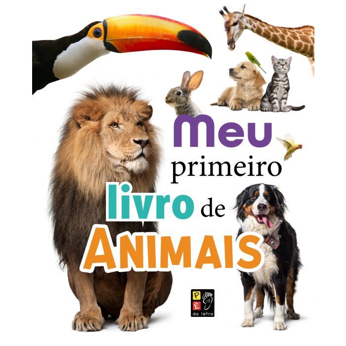 Meu Primeiro Livro De Animais Capa Almofadada Livro Infantil Desenvolvimento Infantil