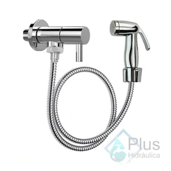 Kit Ducha Higiênica Cromado 1.2m Luxo