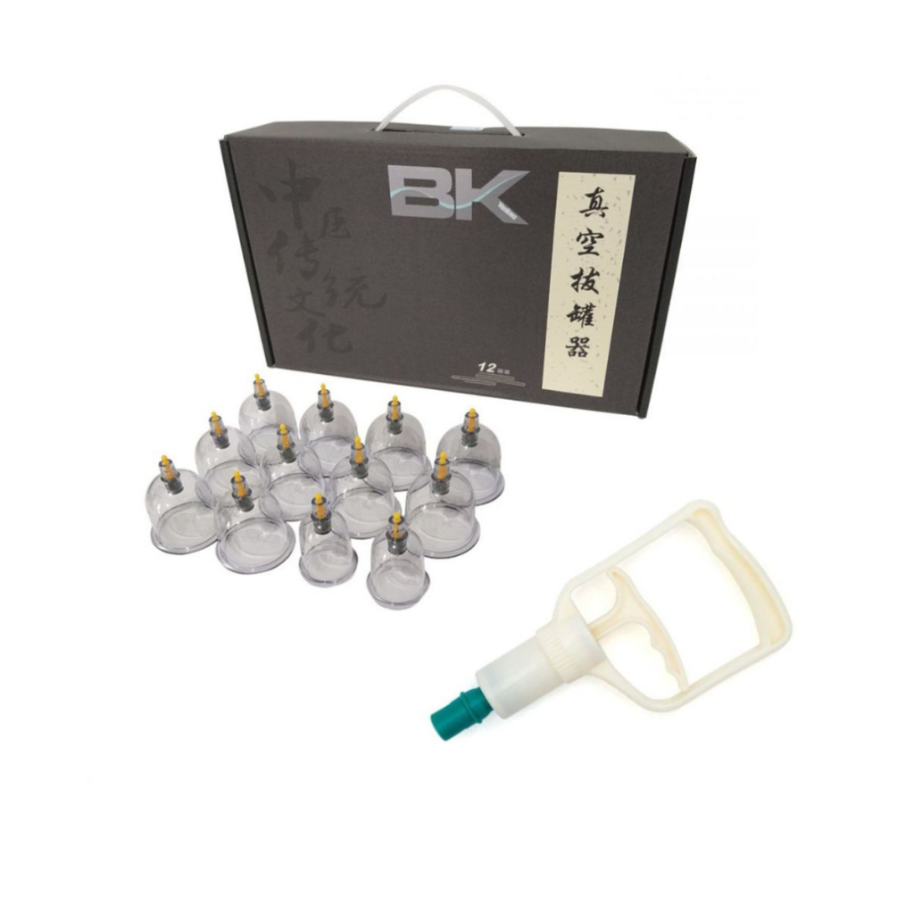 Kit Ventosa Bk 12 copos Standard Acrílico Ventosaterapia em Oferta na Shopee