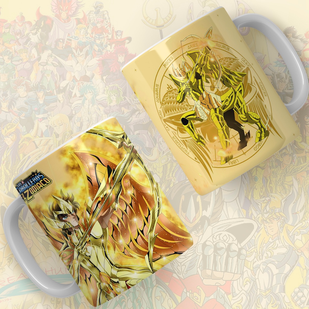 Caneca personalizada Cavaleiros do Zodíaco