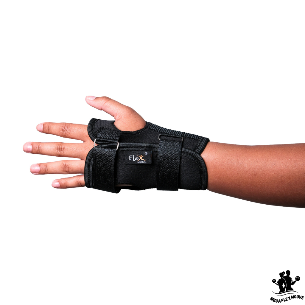 Munhequeira Imobilizadora Com Tala Bilateral Órtese Para Punho Pulso Tendinite Ortese Estabilizadora em Oferta na Shopee