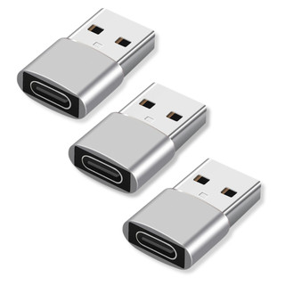 Conversor Mini Adaptador Usb Tipo C Fêmea Para Usb Macho 3 Unidades