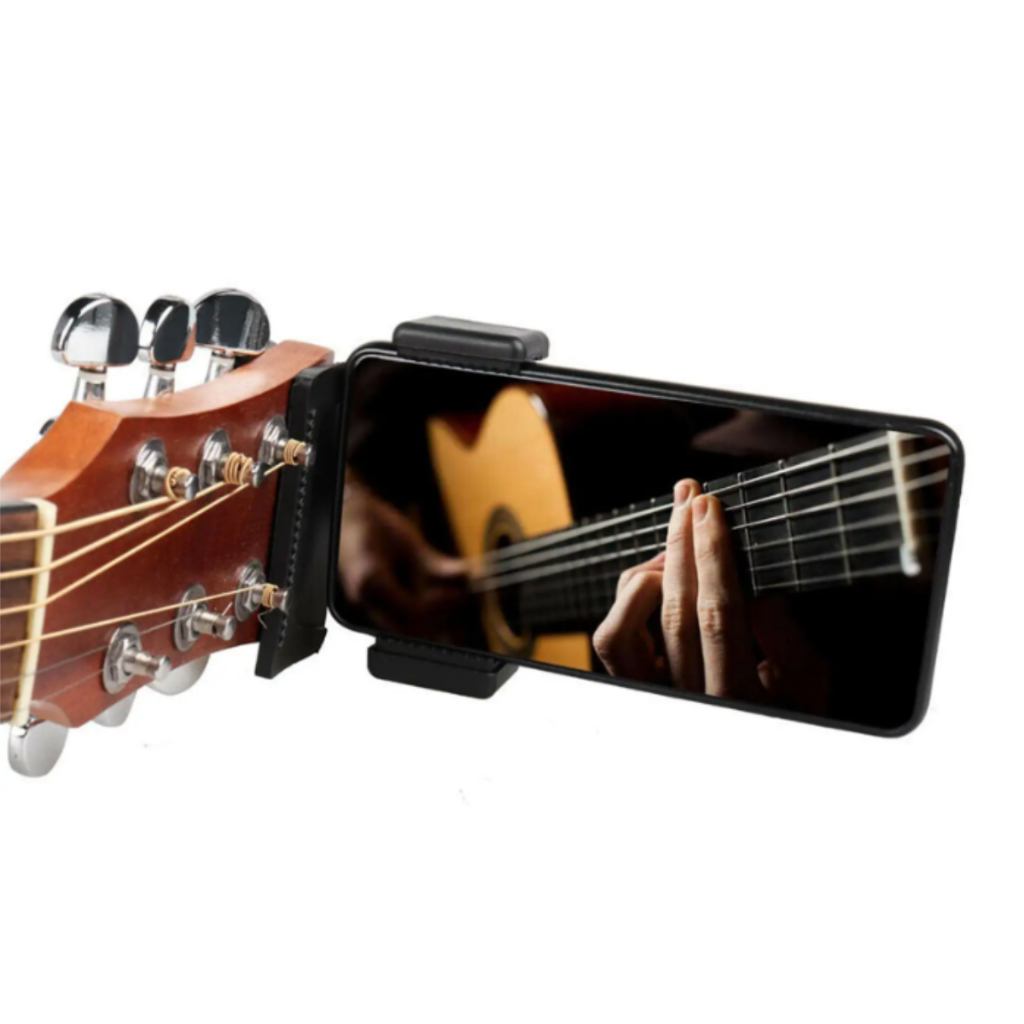 Apoio Suporte Prende Celular Headstock Guitarra Violão Baixo- 11580