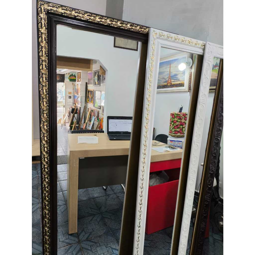 Espelho de Cristal com Moldura 170X50  FINAL- Salão,  Maquiagem, Barbearia ENTREGAMOS  SOMENTE EM SÃO PAULO