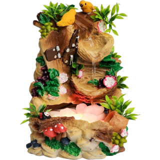 Fonte Passarinho Canario Cascata De Água Decorativa Em Resina em Oferta na Shopee