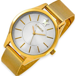 Relógio Lince Feminino Dourado LRGJ147LS1KX
