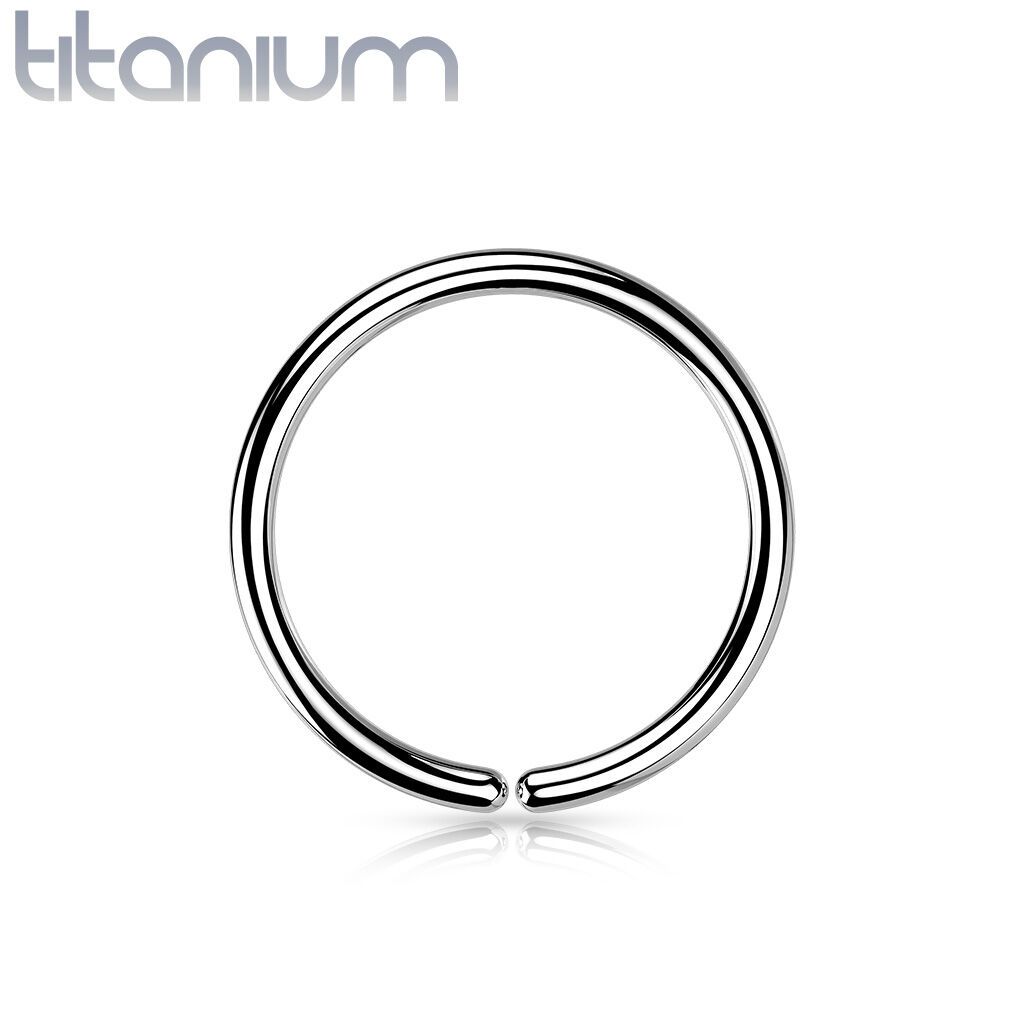 Piercing Titânio Nariz Argola 8mm 10mm unidade