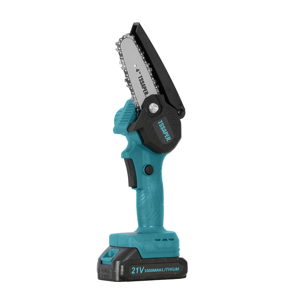Eletrosserra a bateria 21v Portátil 1500mah Sabre 4pol para Jardinagem e Podas - TSSAPER