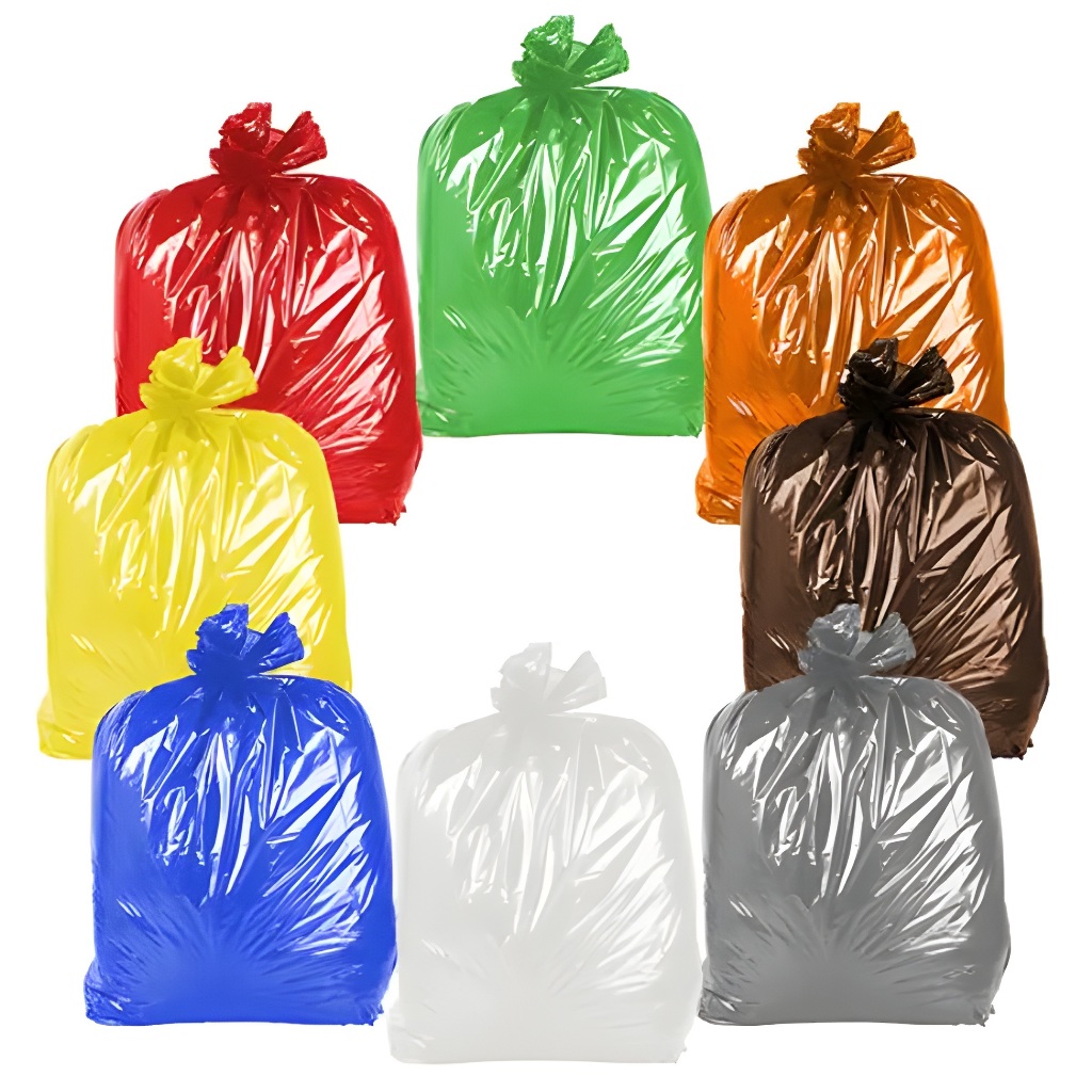 Saco de lixo 30 litros com 100 unidades colorido escolha a cor direto da fabrica