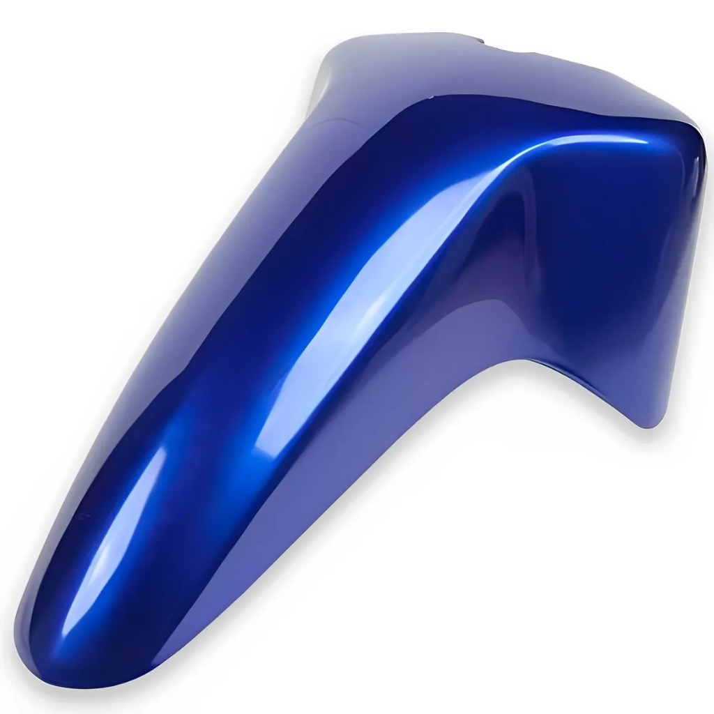Paralama Dianteiro Frente Moto Honda Biz 125 Ks/Es 2007 Abs 100% Virgem Cor Azul Twister Perolizado