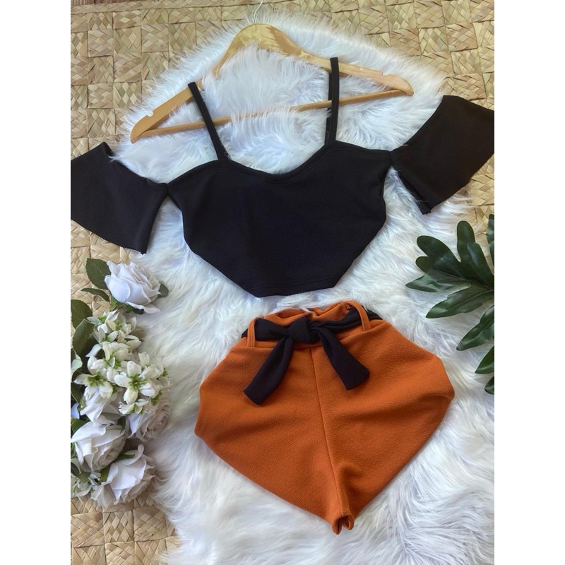 Conjunto Caramelo AR (lindo!) 34 a 40 PROMOÇÃO modinha em Oferta na Shopee