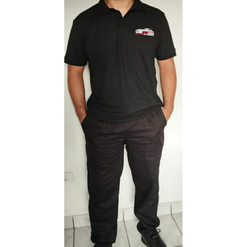 Calça de Trabalho Oxford Uniforme Profissional