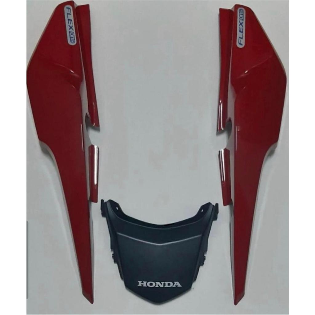 RABETA TRASEIRA CG FAN 160 VERMELHO MACEIO 2016/2019/2020/2021 em Oferta na Shopee