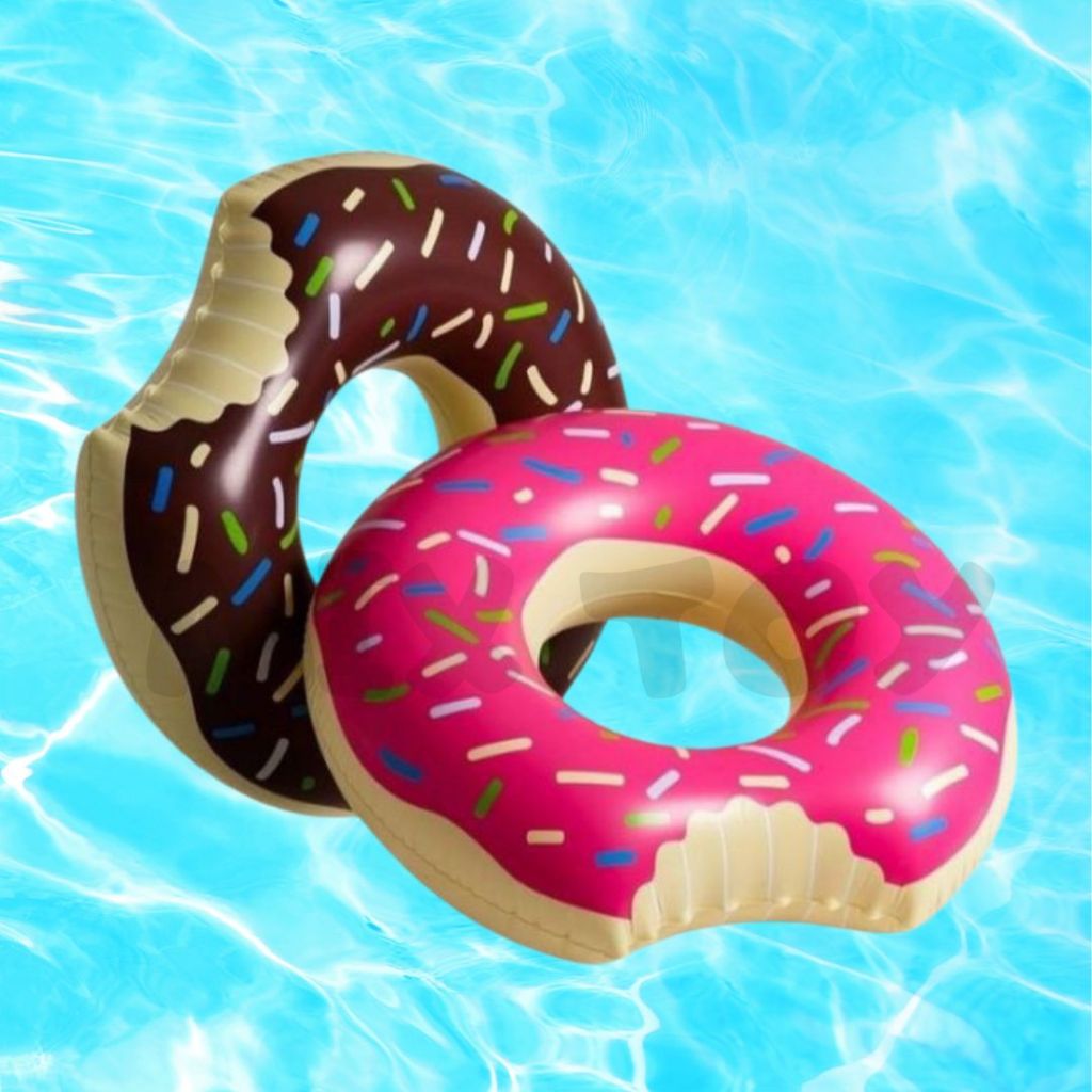 Boia Inflável Infantil Rosquinha Donut 54cm Piscina Praia Diversão Verão para Crianças em Oferta na Shopee