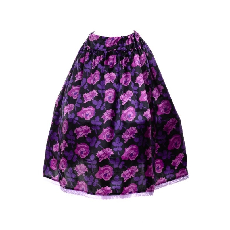 saia lilás e roxa saia mulambo moça saia estampada umbanda candomblé