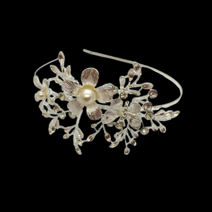 Tiara Arranjo de Noiva Casamento Dama Daminha Madrinha em Oferta na Shopee