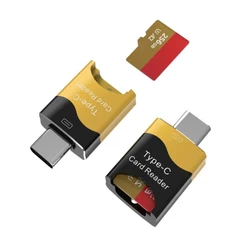 Adaptador Tipo-c Leitor De Cartão De MemóriaMicro Sd Tf