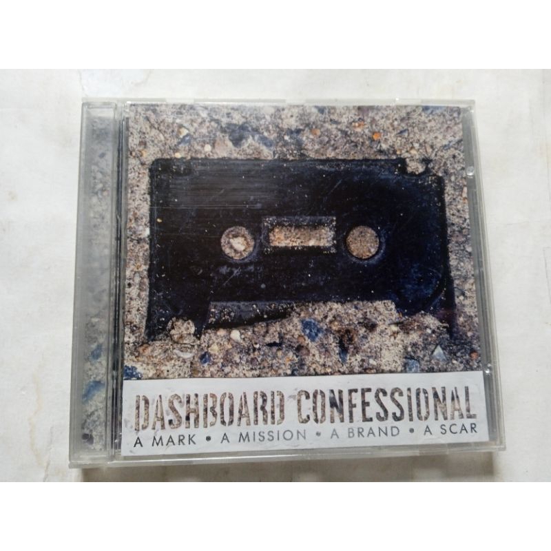 CD dashboard confessional a mark a mission a brand a scar importado ótimo estado mídia e capa